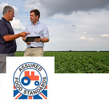 Farmers and Red Tractor food standards
