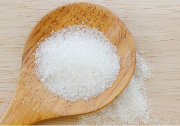 Sugar on a spoon